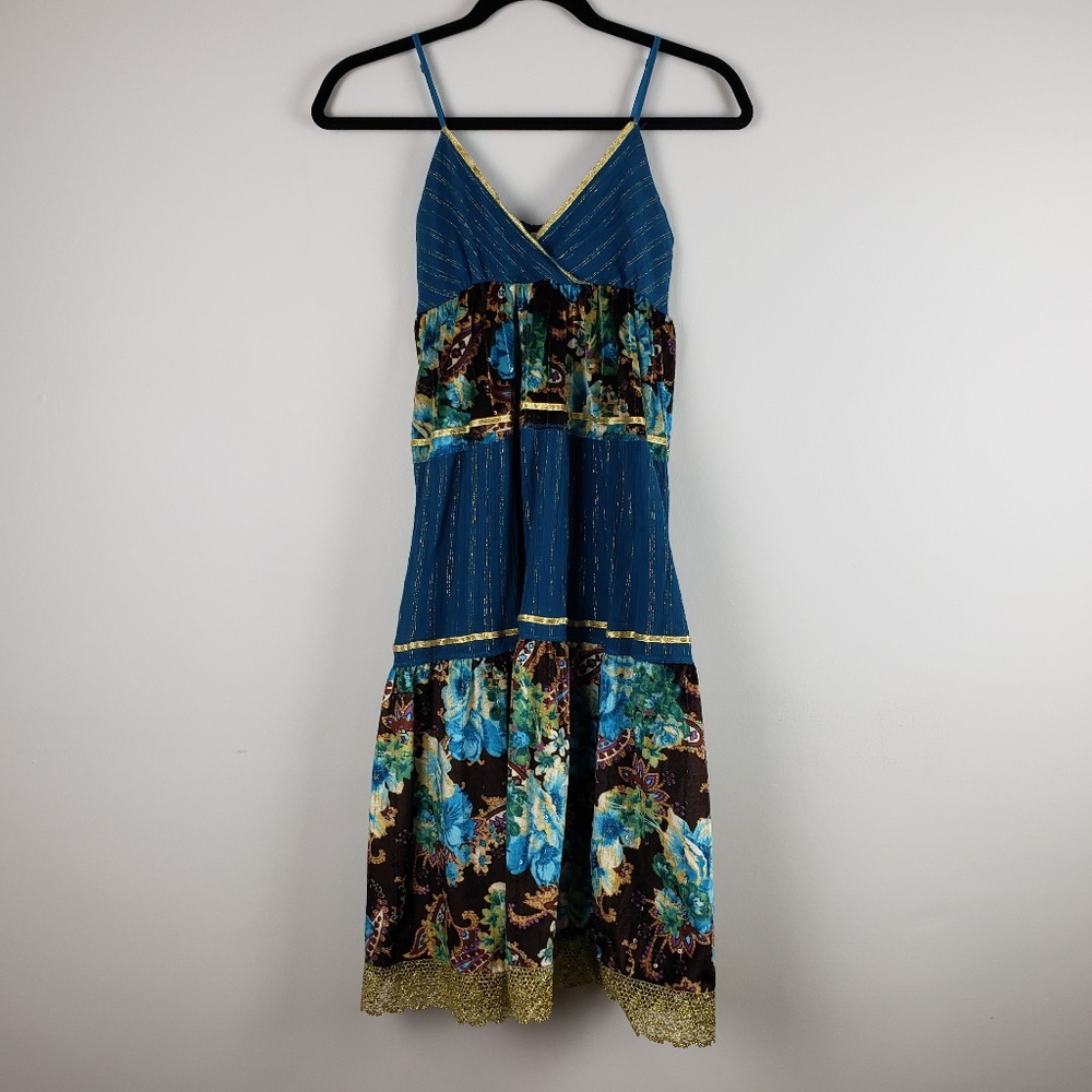 Deco women's sleeveless midi dress